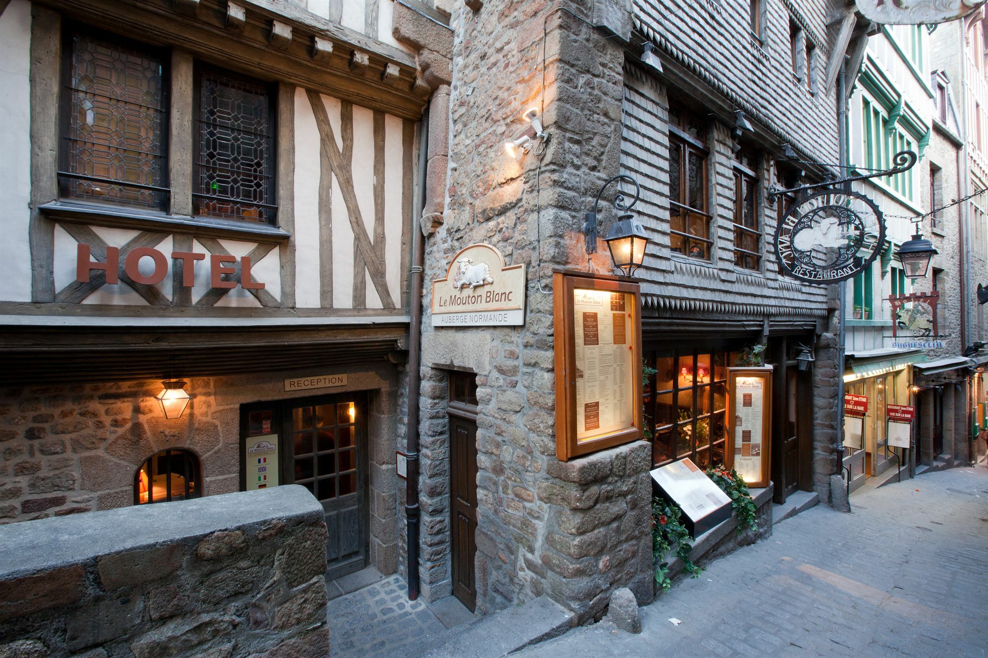 Le Mouton Blanc Hotel Mont-Saint-Michel Екстериор снимка